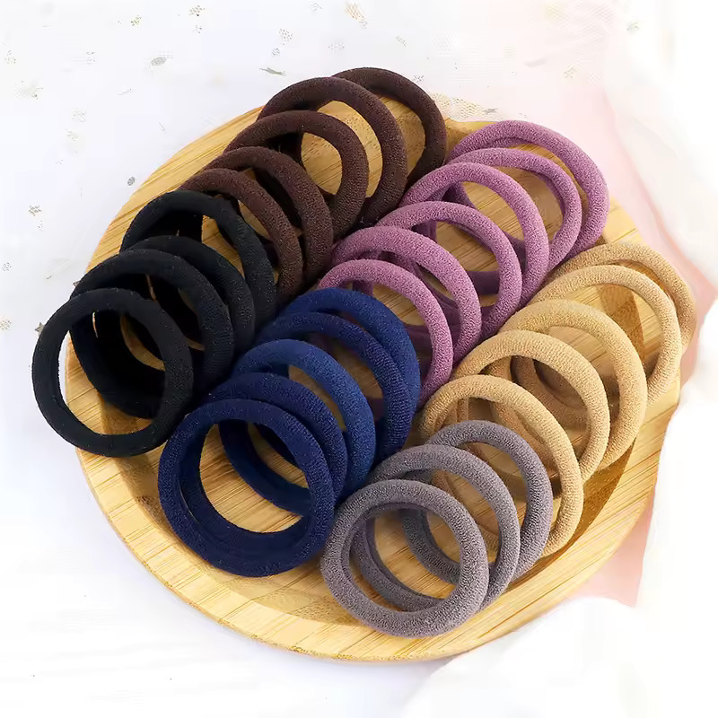50 chouchoux pour cheveux diamètre 4cm